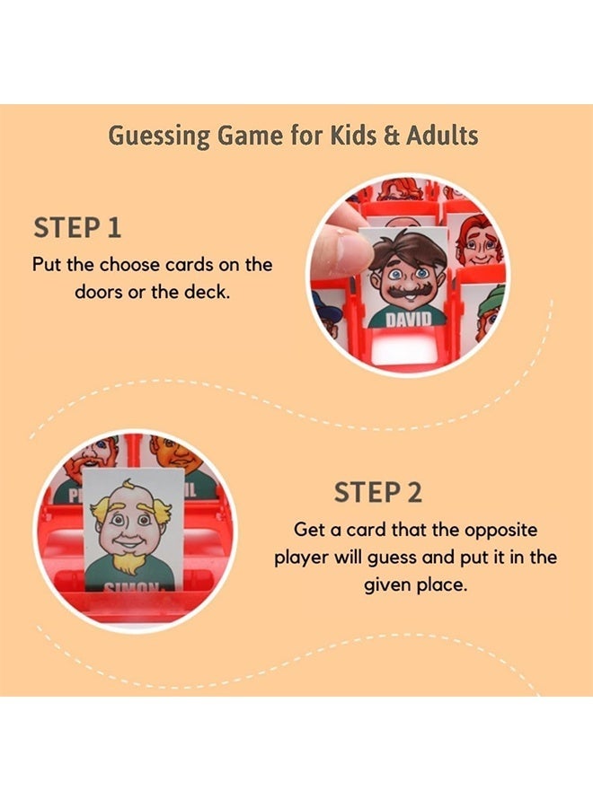 Jamal Gaming Guess Who? Card Game For Kids, 2 Player Guessing Game, Fun Activities, Vacation Travel Essentials, Ages 5+ - Image 5